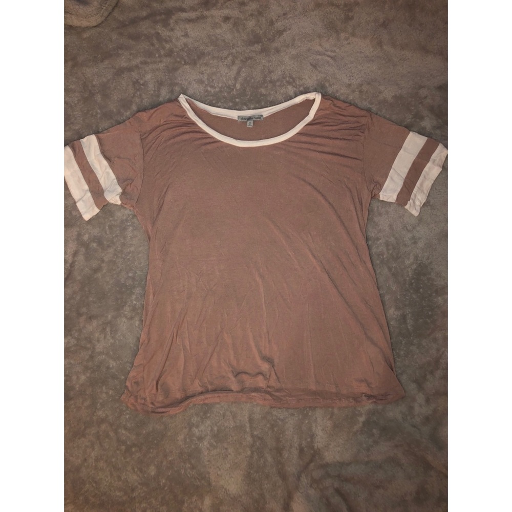 Flowy pink shirt